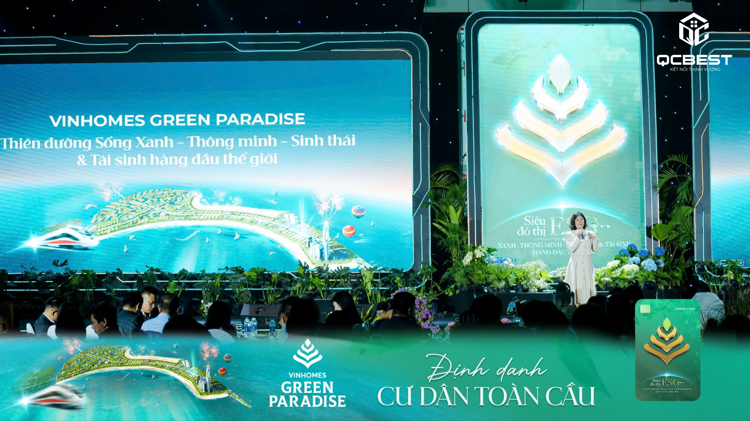 Diễn giả chia sẻ về siêu đô thị ESG – Vinhomes Green Paradise Cần Giờ