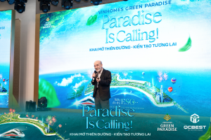 GS.TS Đặng Hùng Võ - Nguyên Thứ trường Bộ Tài Nguyên và Môi trường chia sẻ tại sự kiện