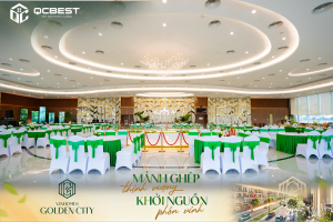 Hội trường của chương trình “Mảnh Ghép Thịnh Vượng - Khởi Nguồn Phồn Vinh”.