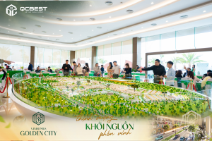 Người tham dự sự kiện được chiêm ngưỡng quy mô dự án qua mô hình thu nhỏ.