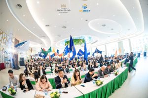 Toàn cảnh sự kiện ra mắt phân khu The Tropic - Vinhomes Royal Islan Vũ Yên.