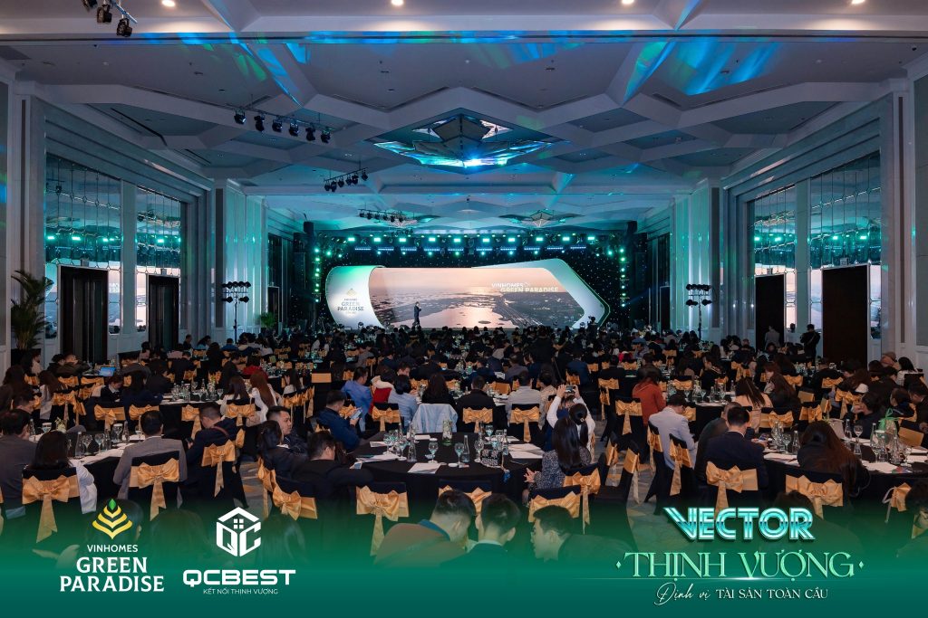 Toàn cảnh hội trường sự kiện.